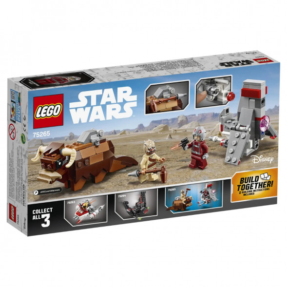 Конструктор LEGO Star Wars 75265 Микрофайтеры Скайхоппер T-16 против Банты в Красноярске