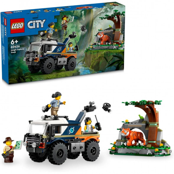 Конструктор LEGO City 60426 Внедорожный грузовик Исследователь джунглей в Красноярске