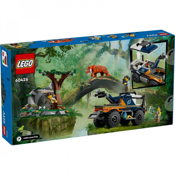 Конструктор LEGO City 60426 Внедорожный грузовик Исследователь джунглей в Красноярске