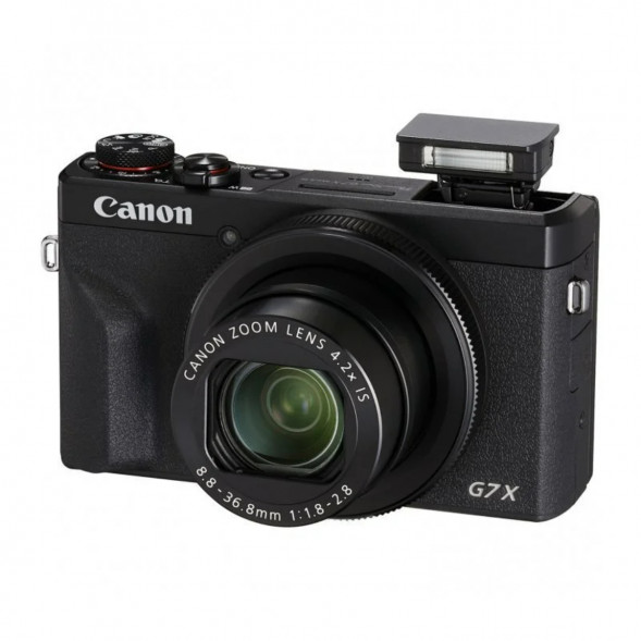 Фотоаппарат Canon PowerShot G7X Mark III, чёрный в Красноярске