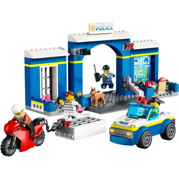 Конструктор LEGO City 60370 Побег из полицейского участка в Красноярске