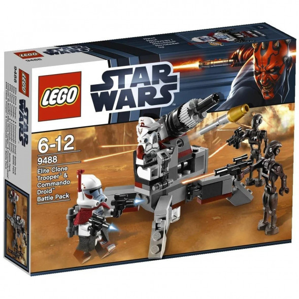 Конструктор LEGO Star Wars 9488 Боевой комплект: Клоны СРП и дроиды-диверсанты в Красноярске