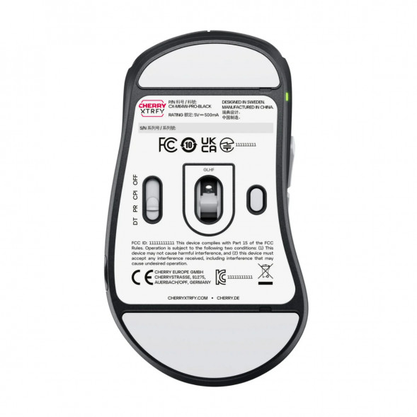 Беспроводная мышь CHERRY XTRFY M64 Pro Wireless, Black в Красноярске