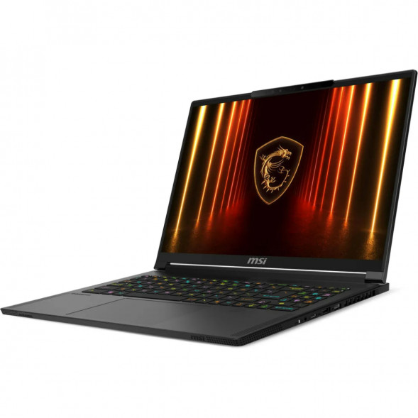 Ноутбук MSI Stealth A16 AI+ A3HWHG-239XRU (16&amp;quot;, OLED, AMD Ryzen AI 9 365 2ГГц, 10 ядер, 32ГБ LPDDR5x, 1ТБ SSD, NVIDIA GeForce RTX 5070 Ti, без ОС), черный в Красноярске
