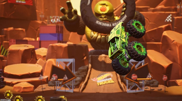 Игра Hot Wheels Monster Trucks: Stunt Mayhem [PS5, английская версия] в Красноярске