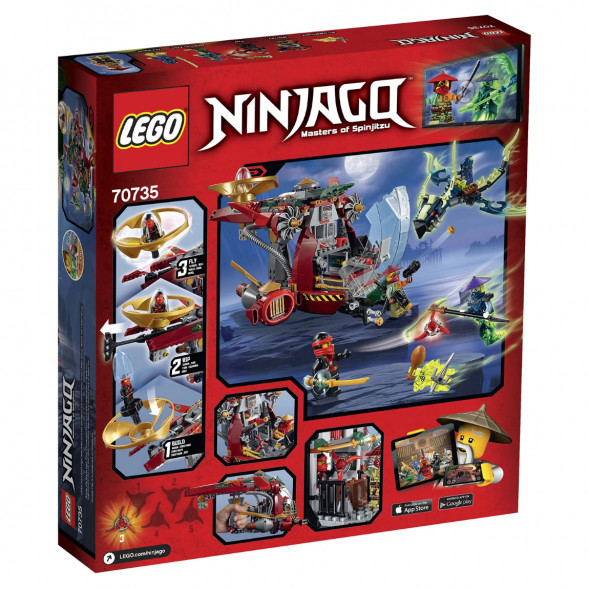 Конструктор LEGO Ninjago 70735 Корабль R.E.X Ронана в Красноярске