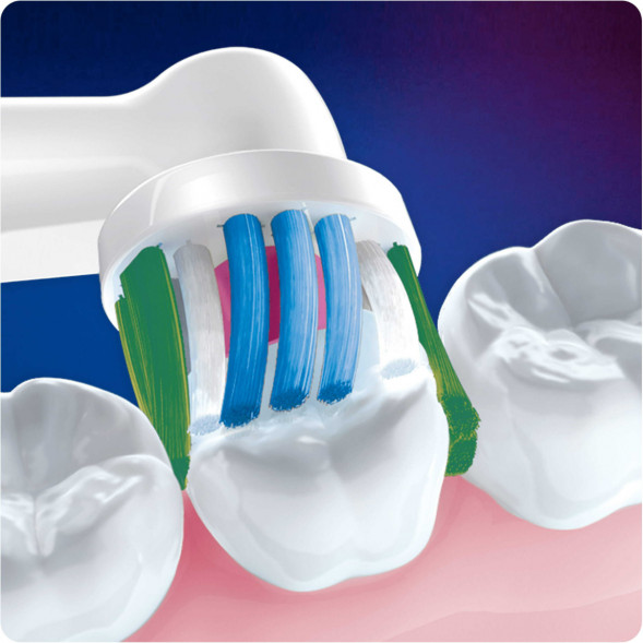 Насадки на зубные щетки Oral-B 3D White, 4 шт. в Красноярске