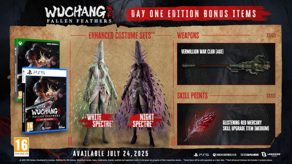 Игра Wuchang: Fallen Feathers. Day One Edition [PS5, русские субтитры] в Красноярске