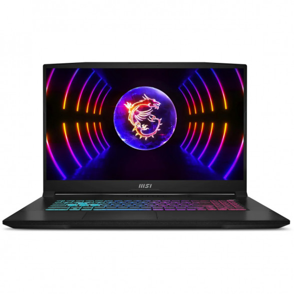 Ноутбук MSI Katana 17 B13VEK-1622XRUY (17.3&amp;quot;, IPS, Intel Core i7 13620H 2.4ГГц, 10 ядер, 16ГБ DDR5, 512ГБ SSD, NVIDIA GeForce RTX 4050 - 6 ГБ, FreeDOS), черный в Красноярске