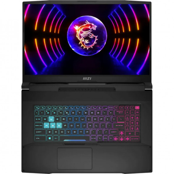 Ноутбук MSI Katana 17 B13VEK-1622XRUY (17.3&amp;quot;, IPS, Intel Core i7 13620H 2.4ГГц, 10 ядер, 16ГБ DDR5, 512ГБ SSD, NVIDIA GeForce RTX 4050 - 6 ГБ, FreeDOS), черный в Красноярске