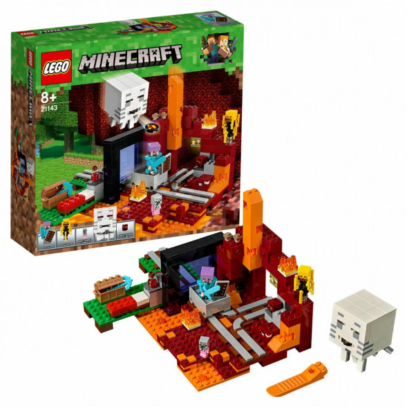 Конструктор LEGO Minecraft 21143 Портал в Подземелье  в Красноярске