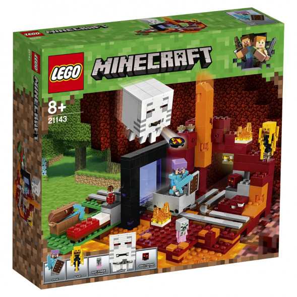 Конструктор LEGO Minecraft 21143 Портал в Подземелье  в Красноярске