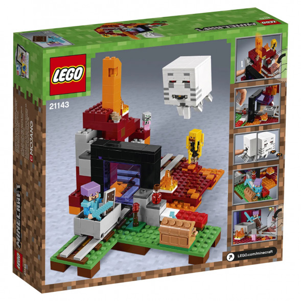 Конструктор LEGO Minecraft 21143 Портал в Подземелье  в Красноярске