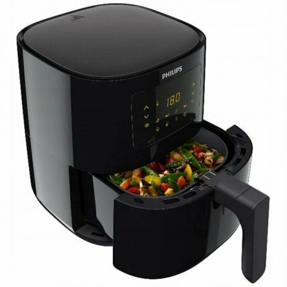 Аэрогриль Philips HD9252/90 Airfryer, черный в Красноярске