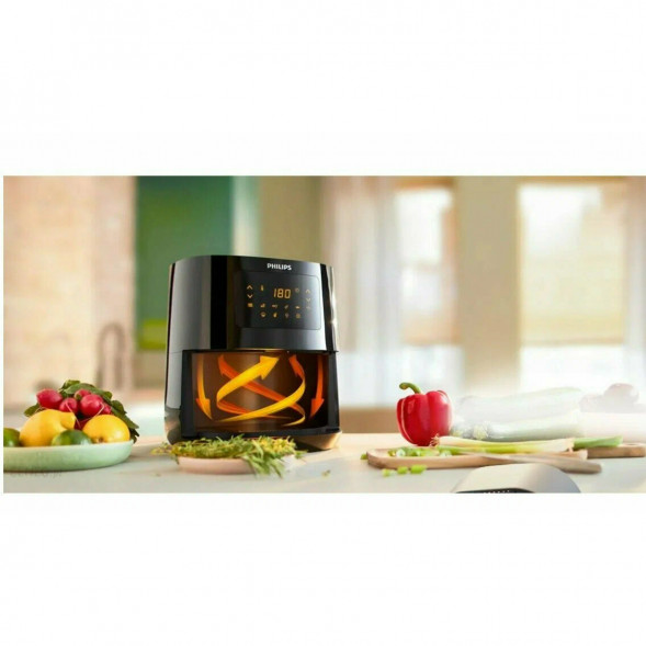 Аэрогриль Philips HD9252/90 Airfryer, черный в Красноярске