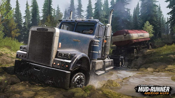 Игра Spintires: MudRunner American Wilds [Nintendo Switch, русские субтитры] в Красноярске