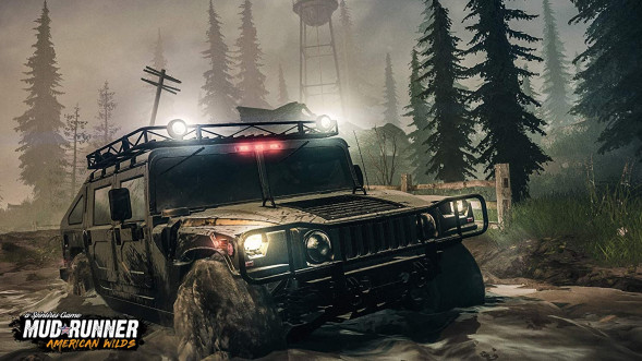 Игра Spintires: MudRunner American Wilds [Nintendo Switch, русские субтитры] в Красноярске