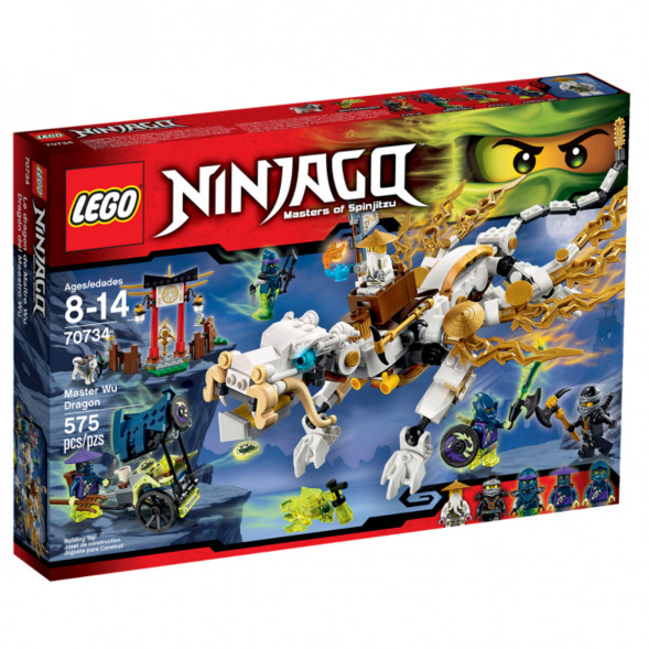 Конструктор LEGO Ninjago 70734 Дракон Сэнсея Ву в Красноярске