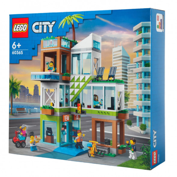 Конструктор LEGO City 60365 Многоквартирный дом в Красноярске