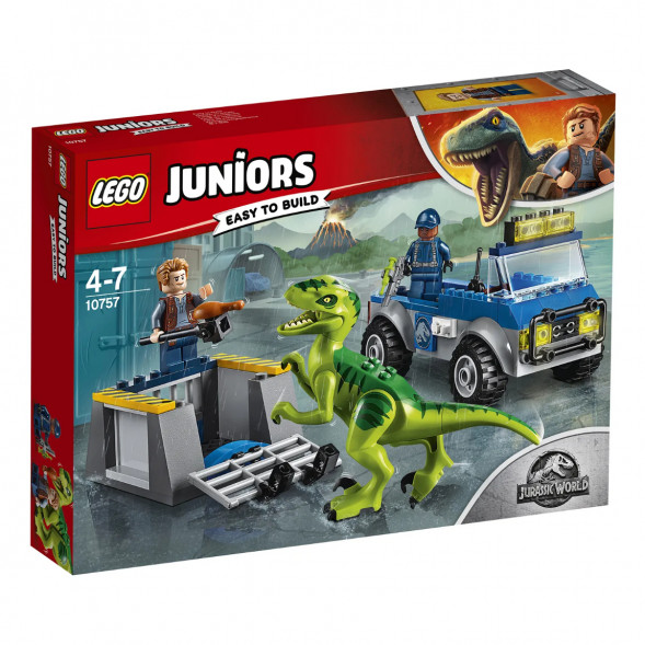 Конструктор LEGO Juniors 10757 Грузовик спасателей для перевозки раптора в Красноярске